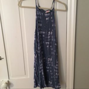 Mosaic Blue Swing Dress - Size M (EUC)